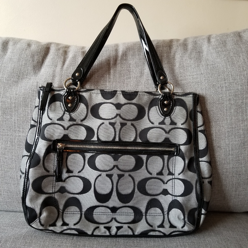 Coach Hallie Tote Purse